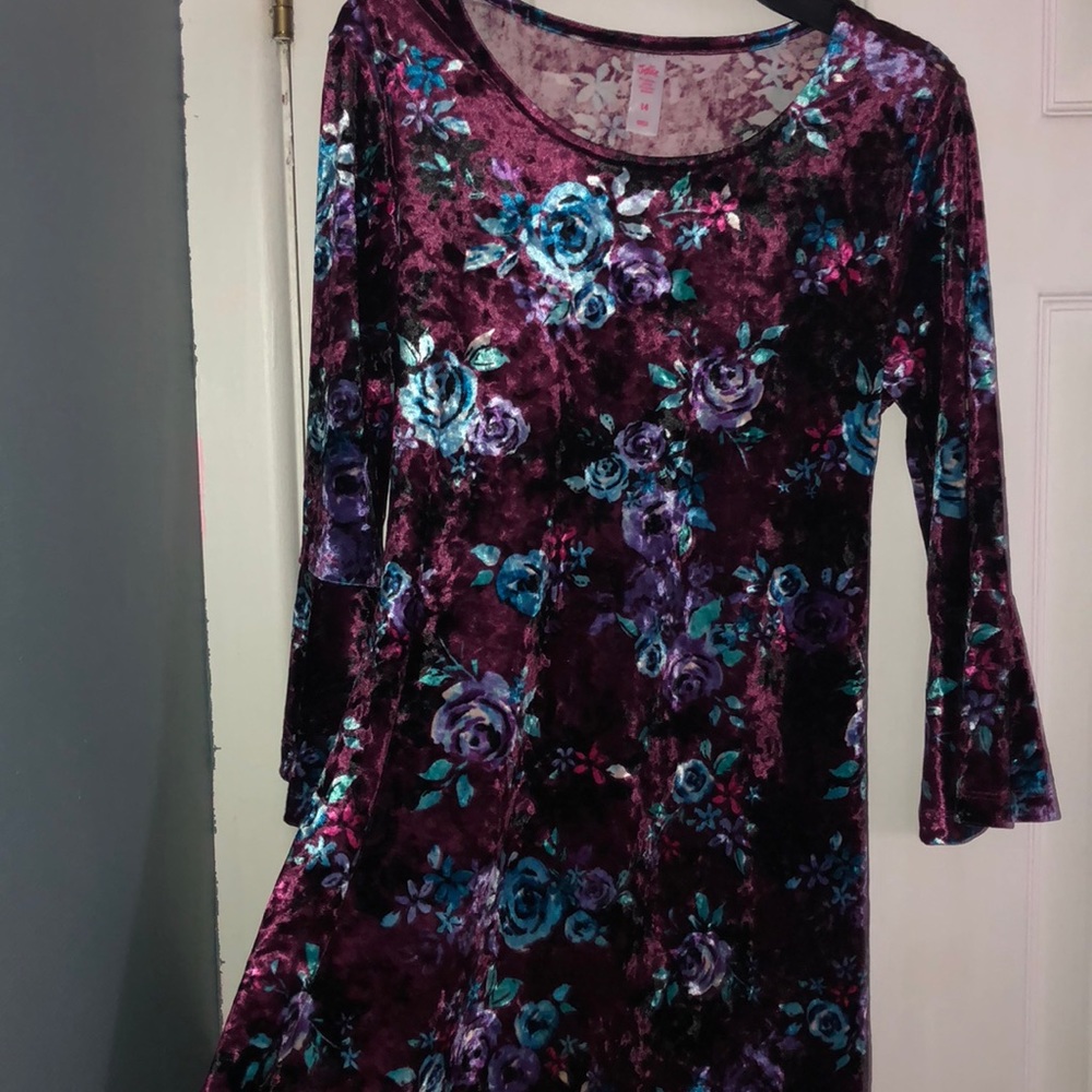 velvet dress